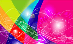 colored pink blue green free vector